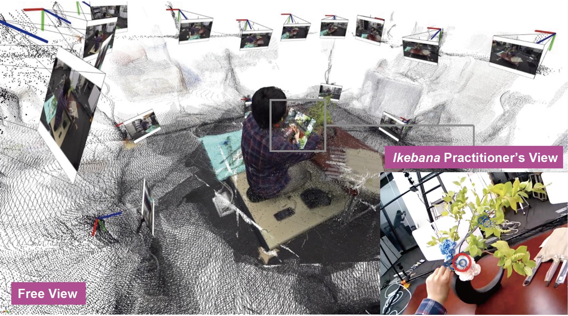 Ikebana × 3DGS